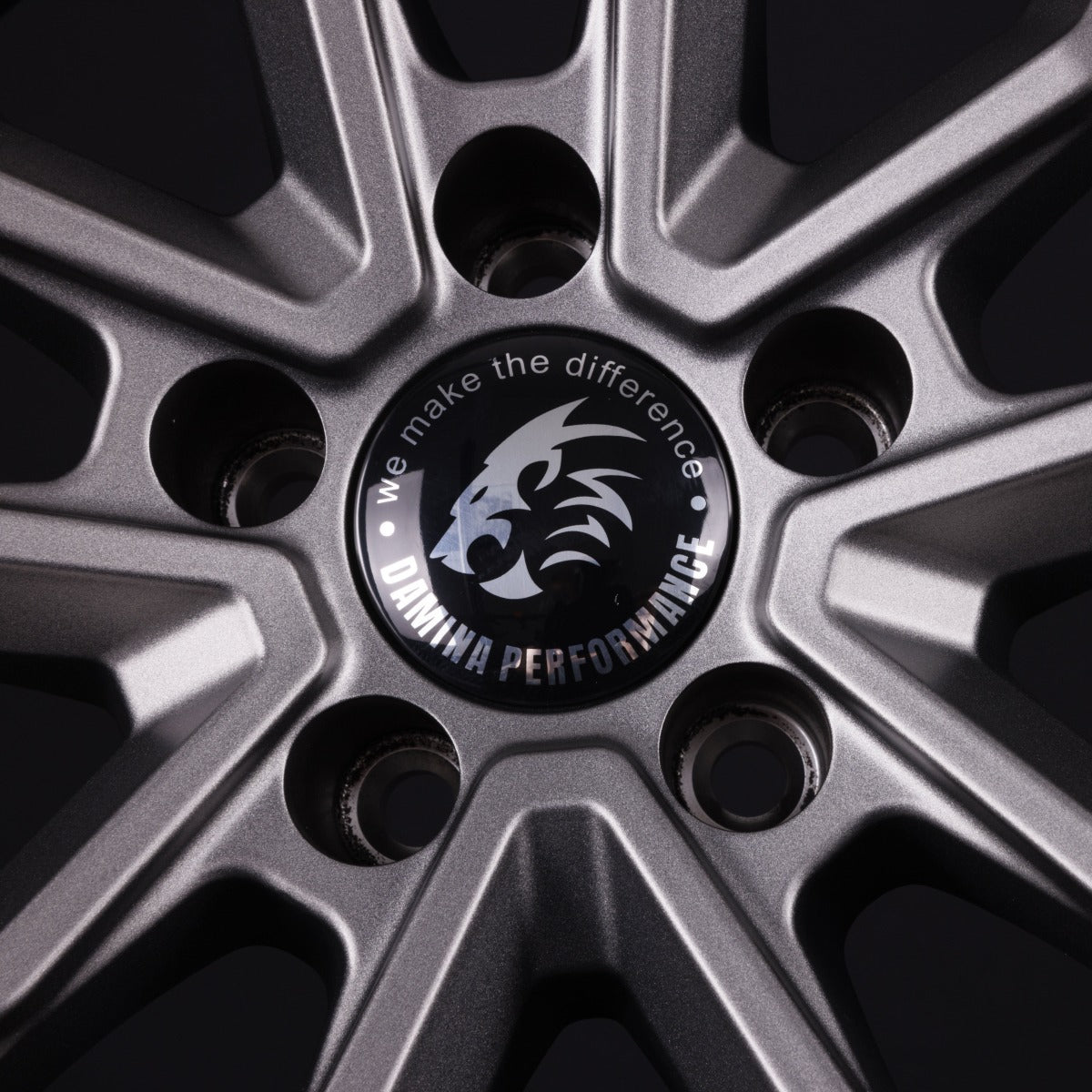 Damina Performance DM20 Grey Matt Alufelge 8.5x19 Zoll ET45 LK 5x112 ML66.6