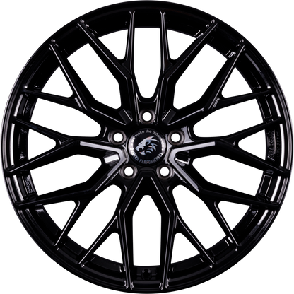 Damina Performance DM20 black Alufelge 8.5x20 Zoll ET30 LK 5x112 ML66.6 – Bild 3