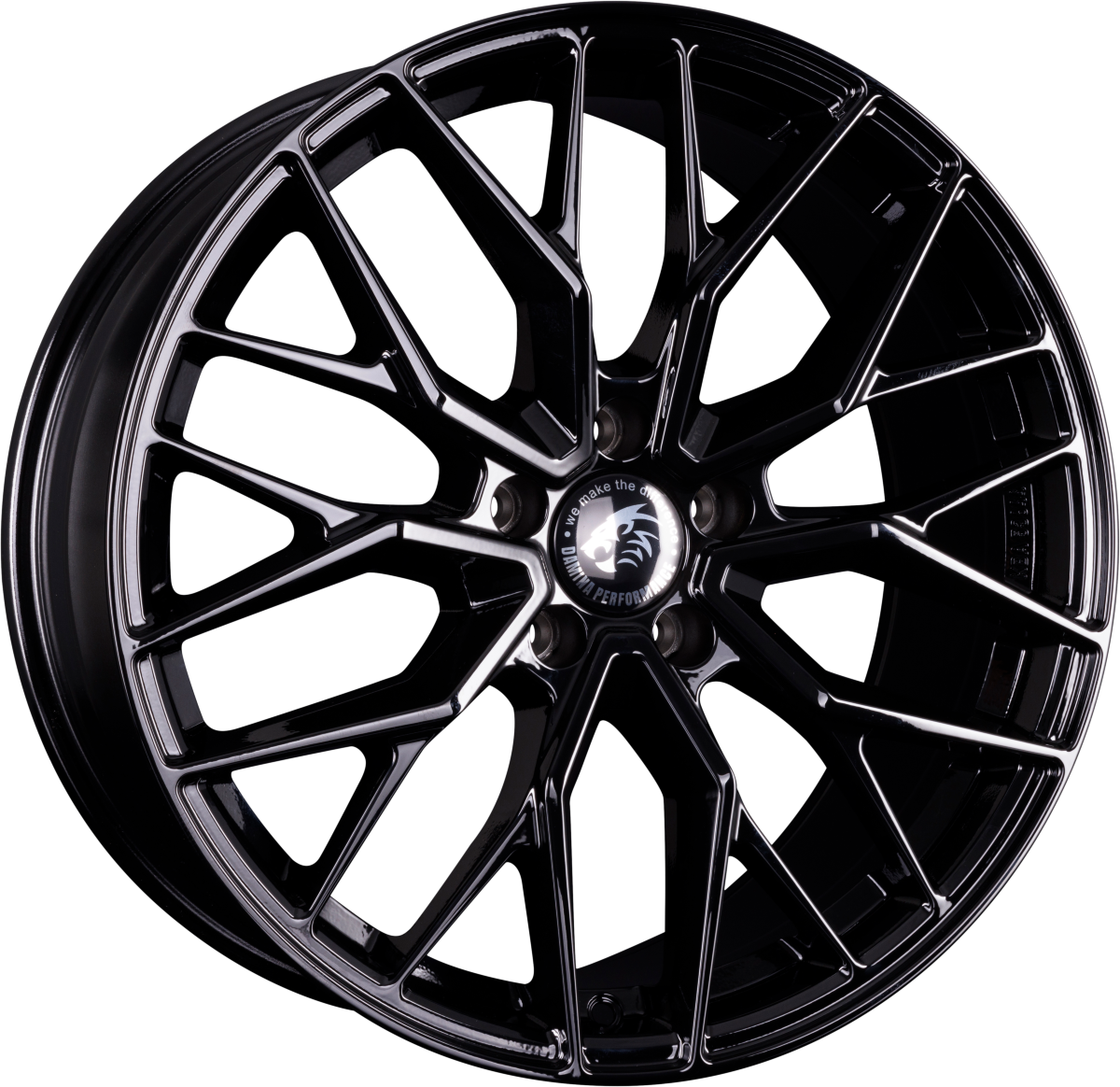 Damina Performance DM20 black Alufelge 8.5x20 Zoll ET30 LK 5x112 ML66.6 – Bild 4