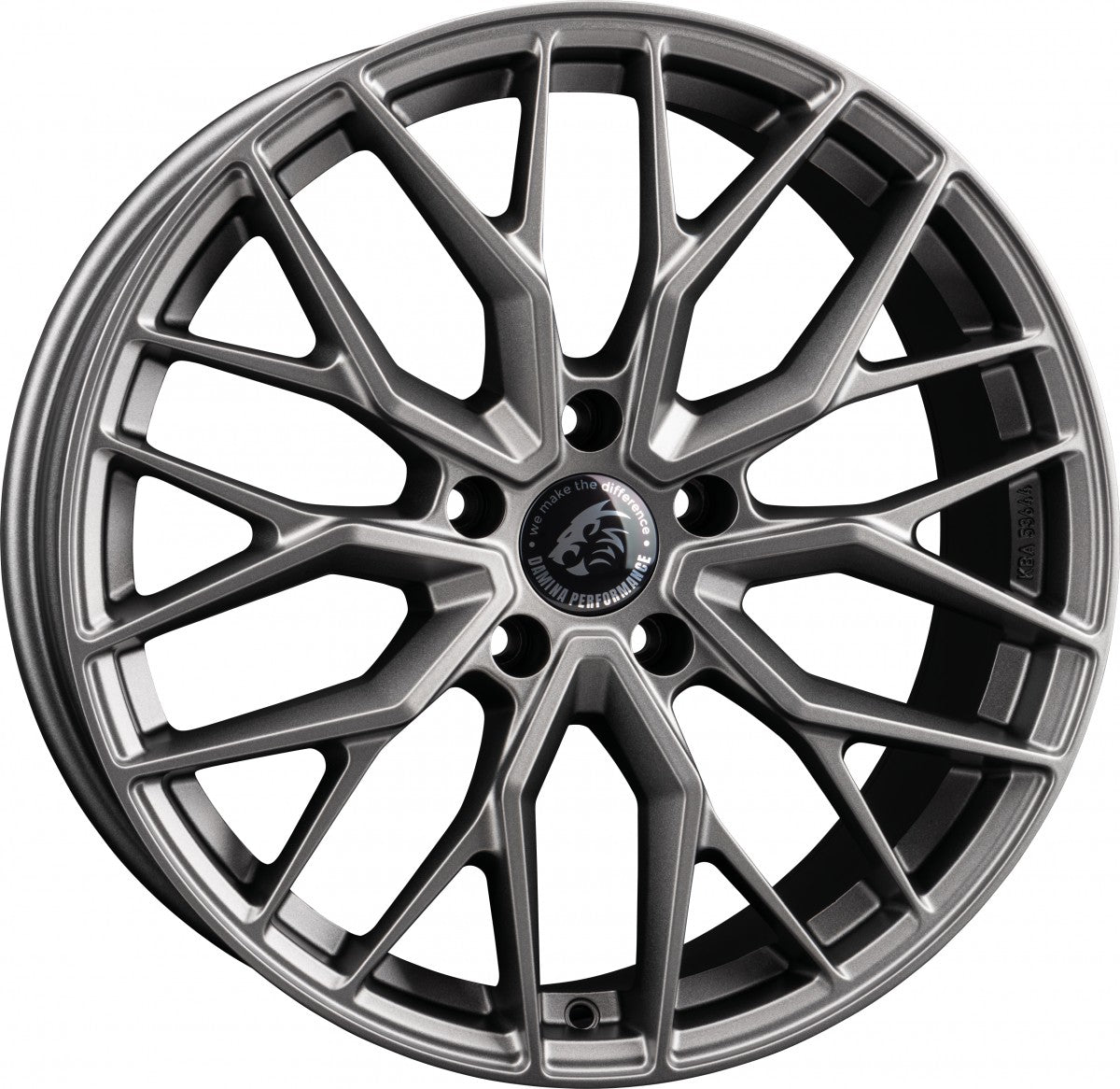 Damina Performance DM20 Grey Matt Alufelge 8.5x19 Zoll ET35 LK 5x112 ML66.6