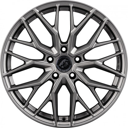 Damina Performance DM20 Grey Matt Alufelge 8.5x19 Zoll ET35 LK 5x112 ML66.6 – Bild 2
