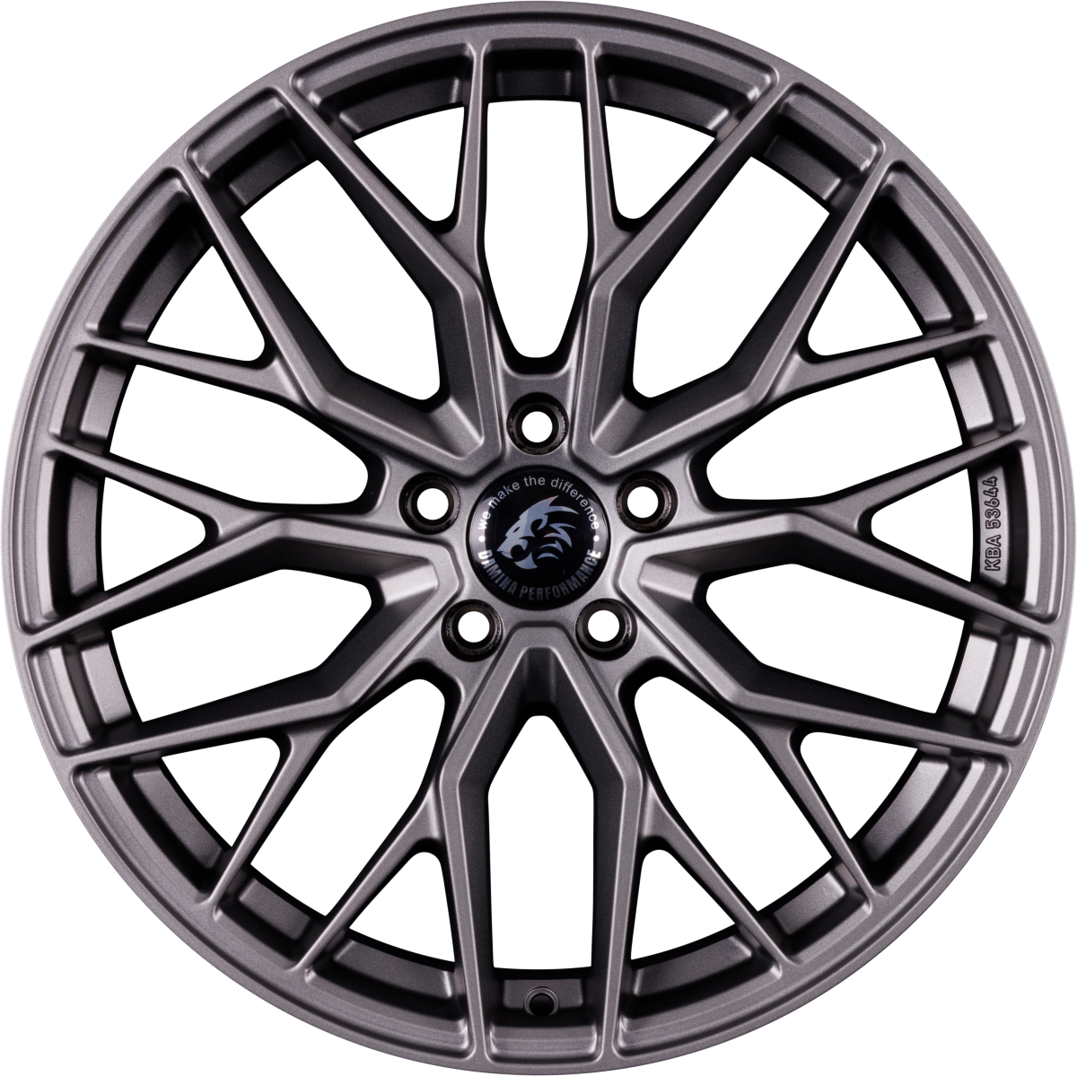 Damina Performance DM20 Grey Matt Alufelge 8.5x20 Zoll ET45 LK 5x112 ML66.6