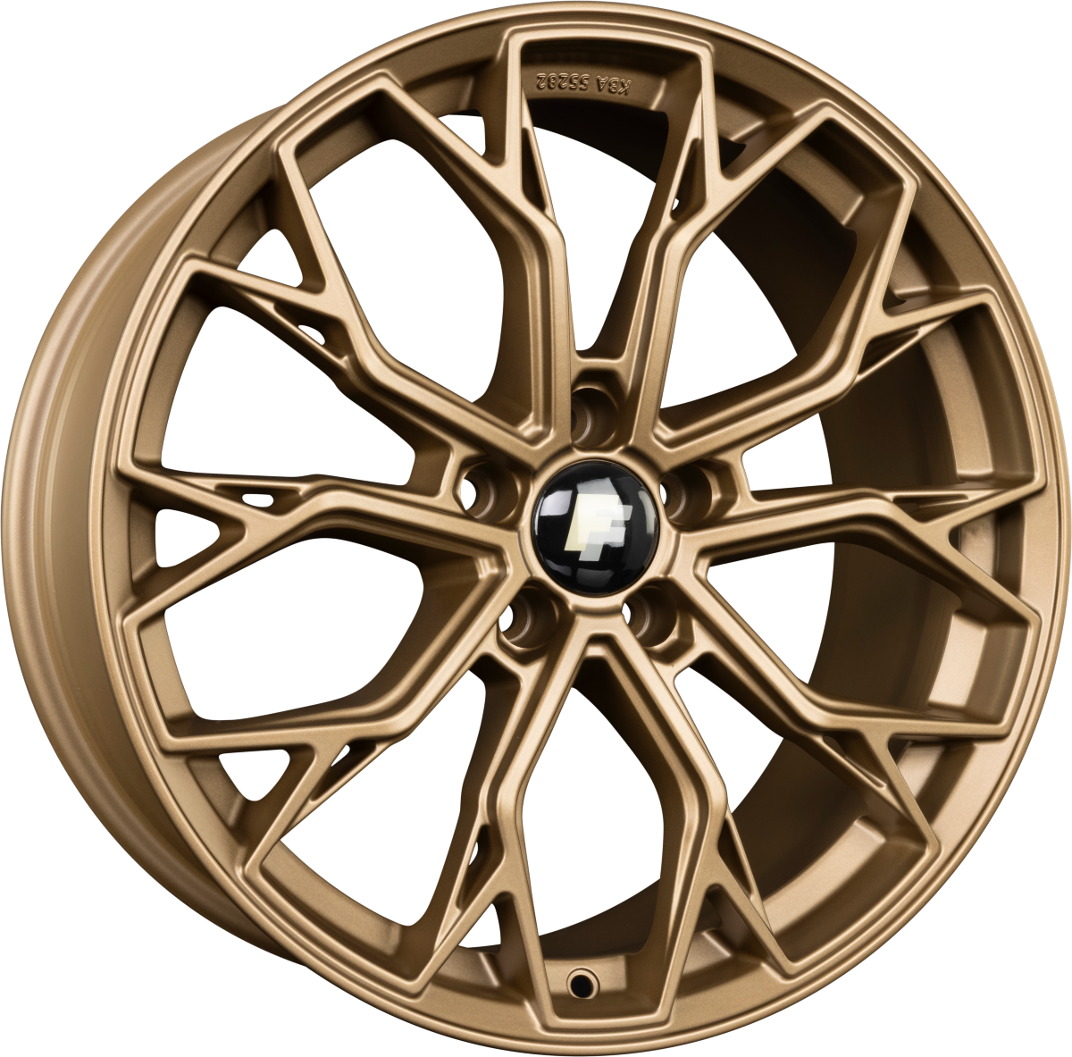 FF-Wheels FF02 Bronze Matt Alufelge 8.5x19 Zoll ET30 LK 5x112 ML66.6 – Bild 2