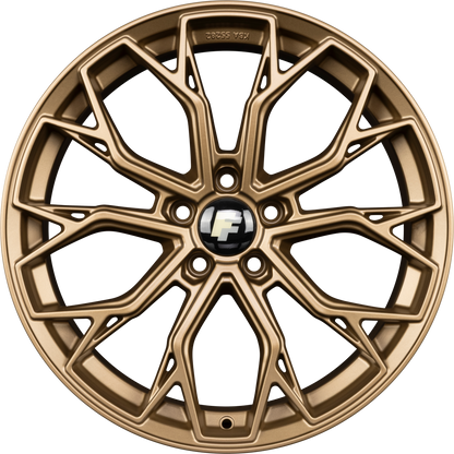 FF-Wheels FF02 Bronze Matt Alufelge 8.5x19 Zoll ET35 LK 5x120 ML72.6