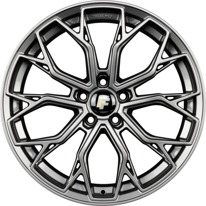 FF-Wheels FF02 Anthrazit Alufelge 8.5x19 Zoll ET30 LK 5x112 ML66.6
