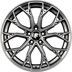 FF-Wheels FF02 Anthrazit Alufelge 8.5x20 Zoll ET45 LK 5x112 ML66.6