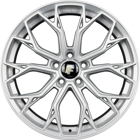 FF-Wheels FF02 Silver Painted Alufelge 8.5x19 Zoll ET30 LK 5x112 ML66.6