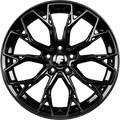 FF-Wheels FF02 Schwarz Alufelge 8.5x20 Zoll ET35 LK 5x120 ML72.6