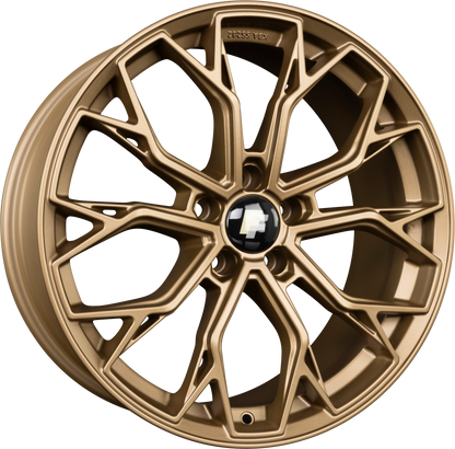 FF-Wheels FF02 Bronze Matt Alufelge 8.5x20 Zoll ET35 LK 5x112 ML66.6 – Bild 2
