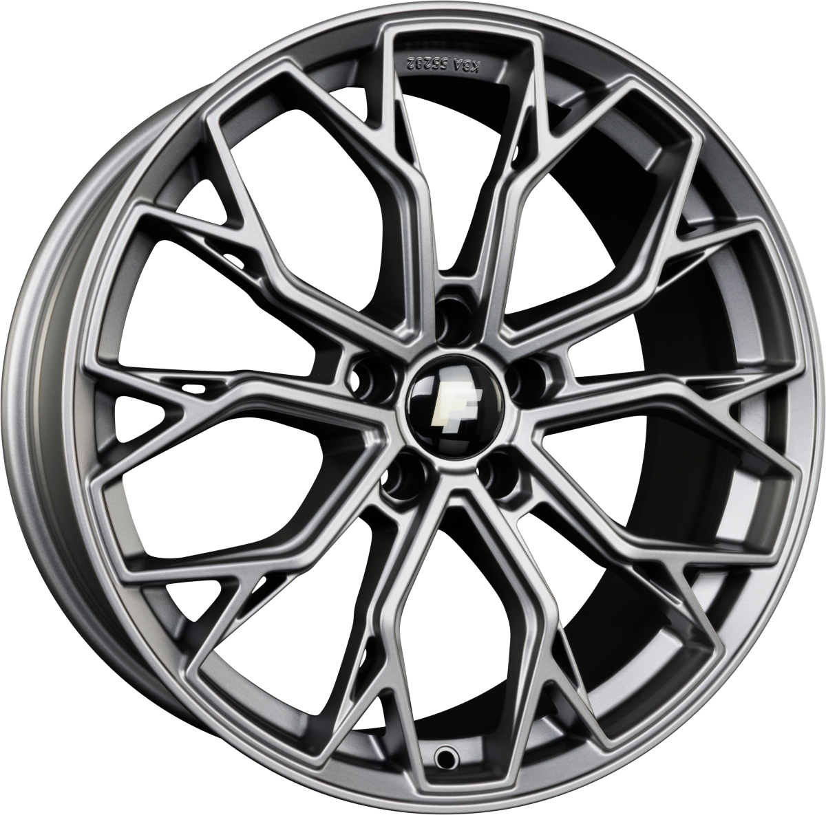 FF-Wheels FF02 Grau Matt Alufelge 8.5x20 Zoll ET45 LK 5x112 ML66.6 – Bild 2