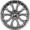 FF-Wheels FF02 Grau Matt Alufelge 8.5x20 Zoll ET35 LK 5x120 ML72.6