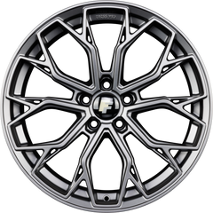 FF-Wheels FF02 Grau Matt Alufelge 8.5x20 Zoll ET35 LK 5x120 ML72.6
