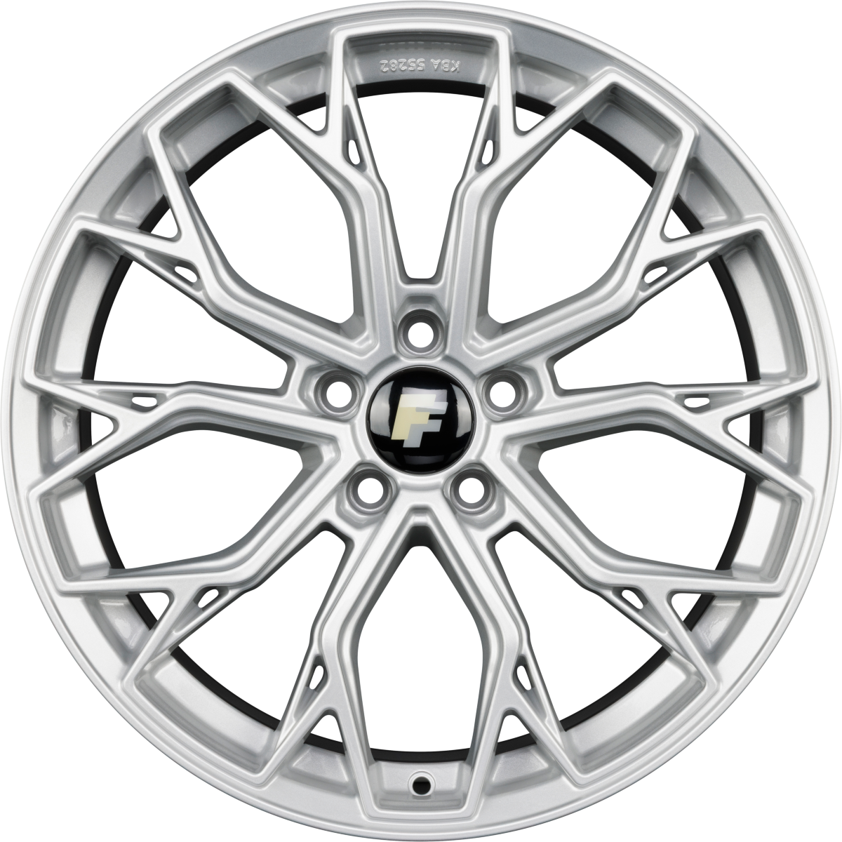 FF-Wheels FF02 Silver Painted Alufelge 8.5x20 Zoll ET35 LK 5x120 ML72.6