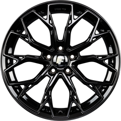 FF-Wheels FF02 Schwarz Alufelge 8.5x19 Zoll ET35 LK 5x112 ML66.6
