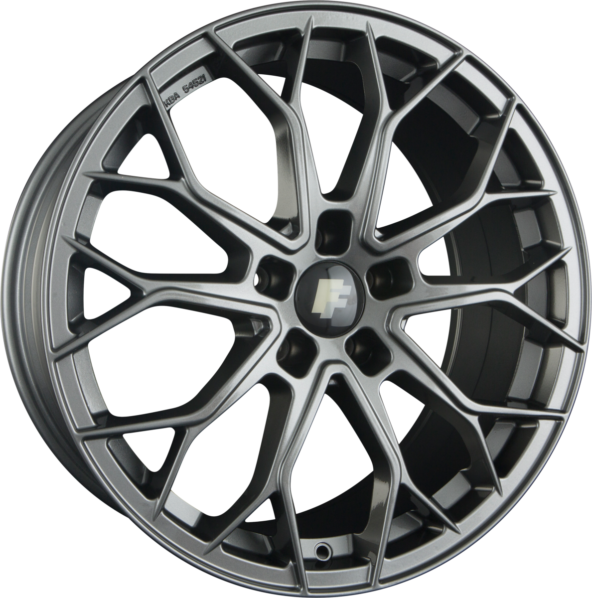 FF-Wheels FF01 Anthrazit Alufelge 8.5x20 Zoll ET35 LK 5x112 ML66.6 – Bild 2