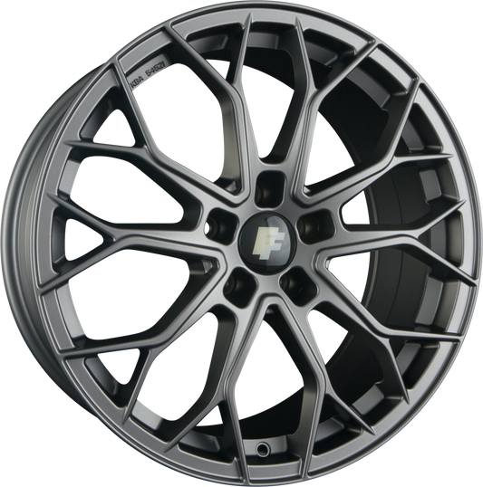 FF-Wheels FF01 Grey Matt Alufelge 8.5x20 Zoll ET30 LK 5x112 ML66.6 – Bild 2