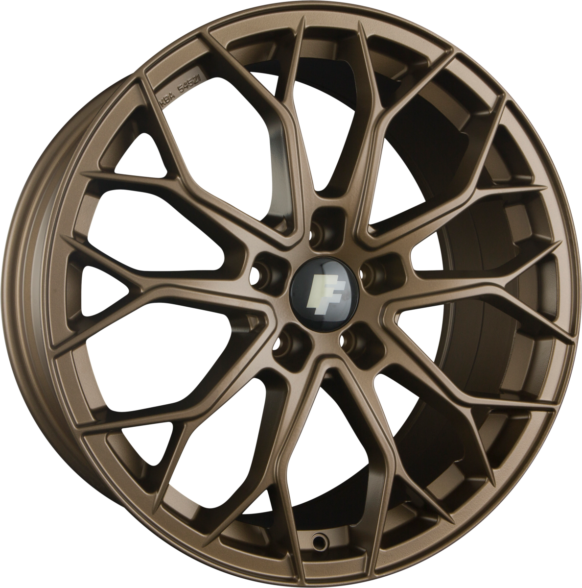 FF-Wheels FF01 Bronze Matt Alufelge 8x18 Zoll ET35 LK 5x120 ML72.6 – Bild 2