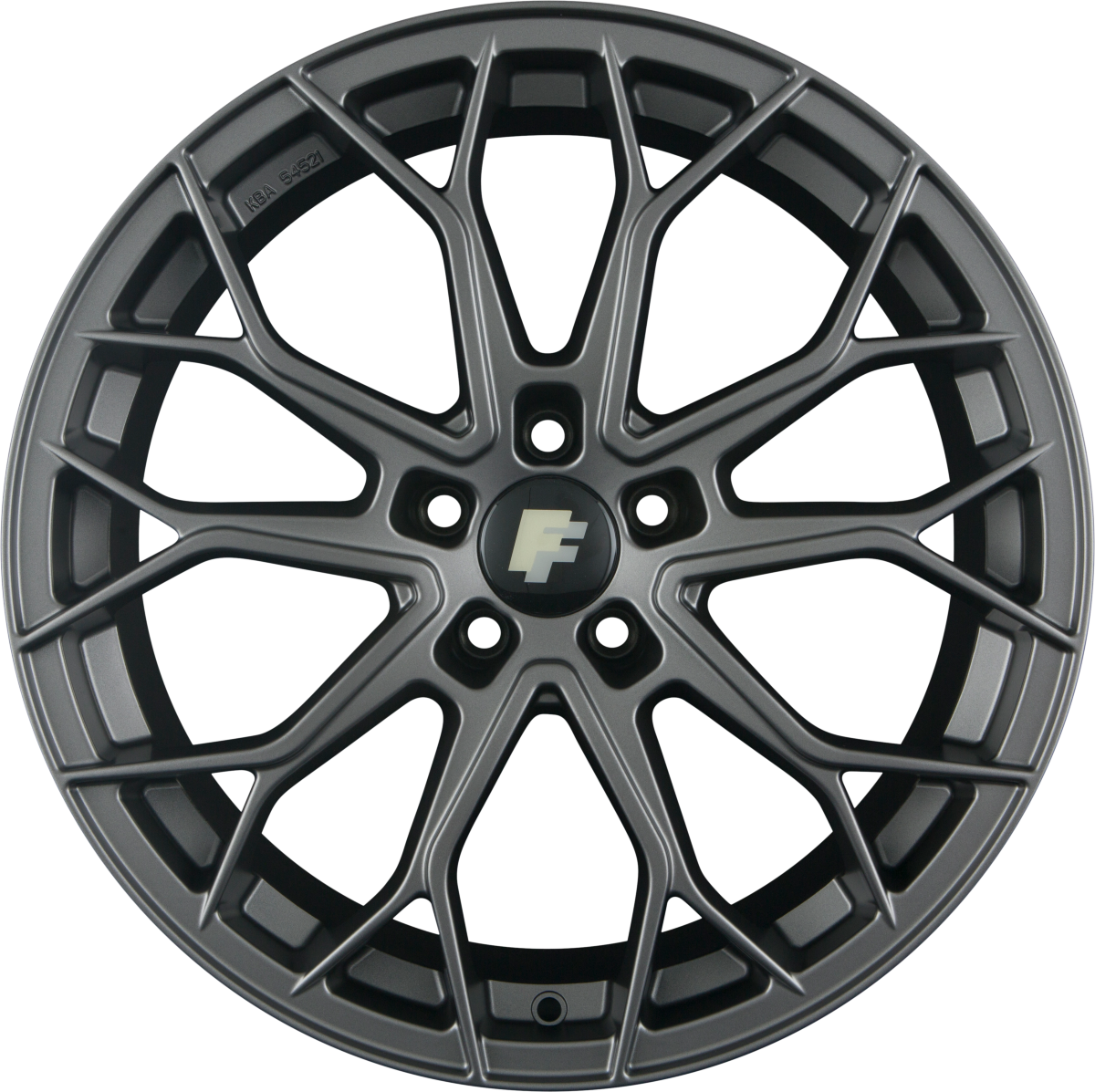 FF-Wheels FF01 Grey Matt Alufelge 8x18 Zoll ET35 LK 5x120 ML72.6