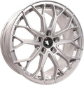 FF Wheels FF01 silver painted Alufelge 8x18 Zoll ET45 LK 5x120 ML72.6