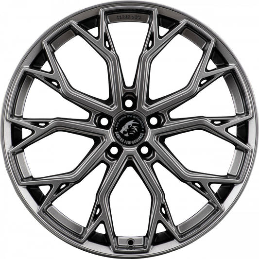 Damina Performance DM18 anthrazit 8x18 ET35 - LK5/112 ML66.6 – Bild 2