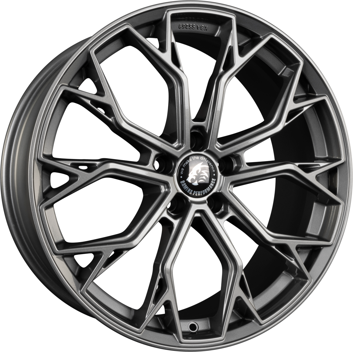 Damina Performance DM18 Anthracite Alufelge 8x18 Zoll ET35 LK 5x120 ML72.6