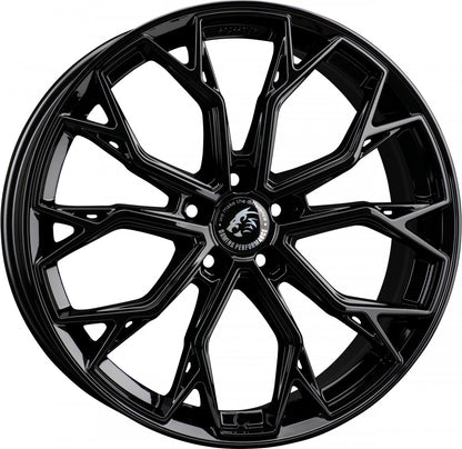 Damina Performance DM18 black painted 8x18 ET35 - LK5/112 ML66.6