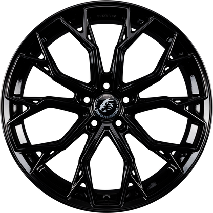 Damina Performance DM18 Black Alufelge 8x18 Zoll ET45 LK 5x120 ML72.6
