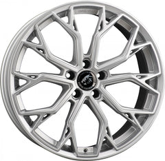 Damina Performance DM18 silver painted Alufelge 8x18 Zoll ET30 LK 5x112 ML72.6