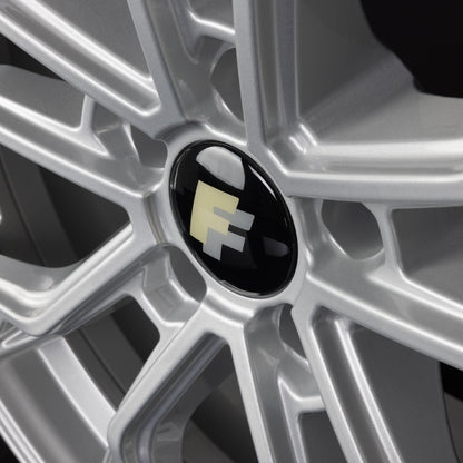 FF-Wheels FF02 Silver Painted Alufelge 8x18 Zoll ET35 LK 5x112 ML72.6 – Bild 3