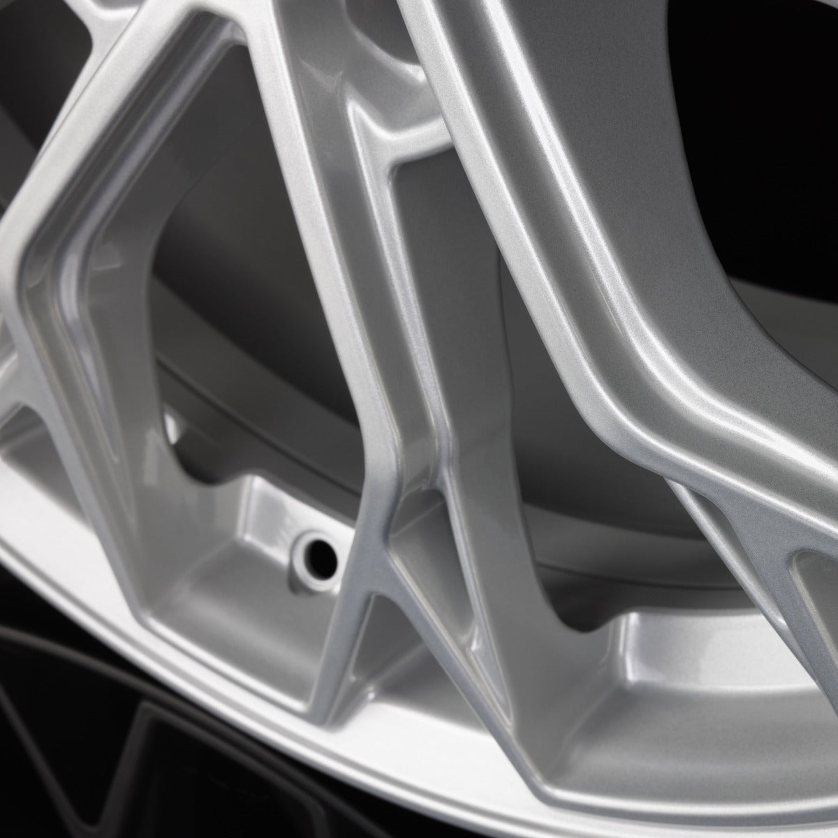 FF-Wheels FF02 Silver Painted Alufelge 8x18 Zoll ET35 LK 5x112 ML72.6 – Bild 4