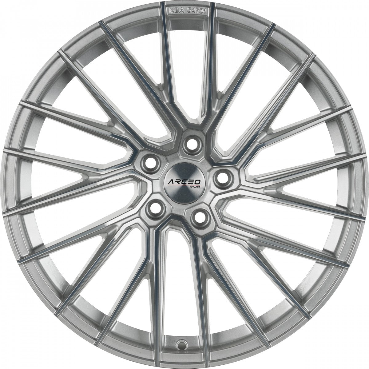 Arceo Wheels ASW02 silver diamond Alufelge 8.5x19 Zoll ET45 LK 5x112 ML73.1 – Bild 2