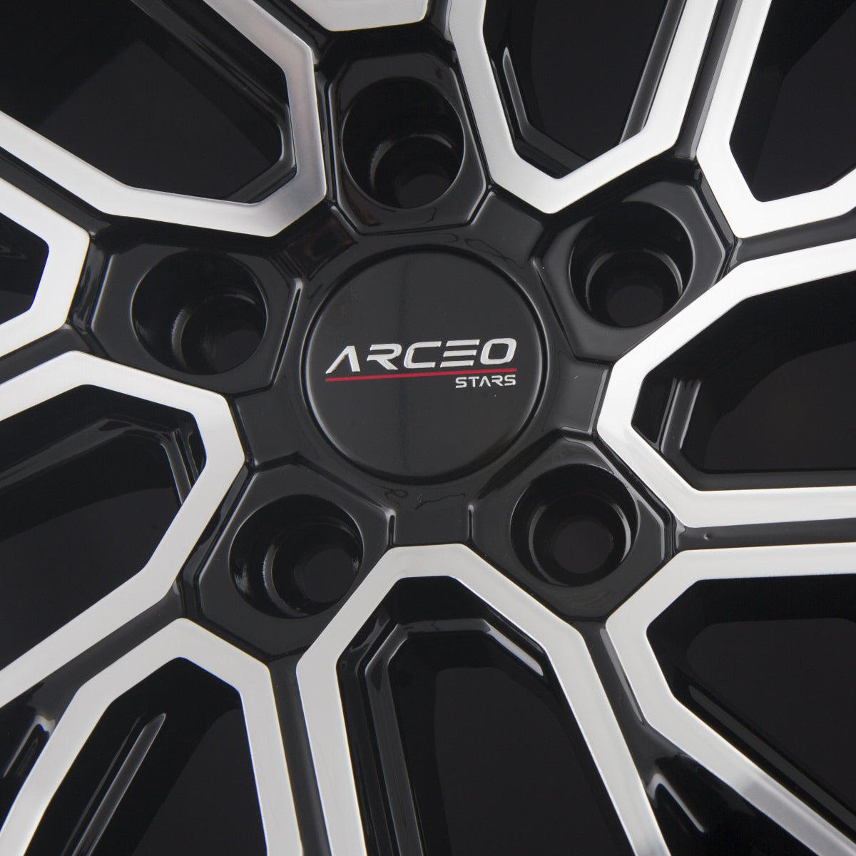 Arceo Wheels ASW-02 Black Diamond Alufelge 8.5x19 Zoll ET45 LK 5x112 ML73.1 – Bild 4