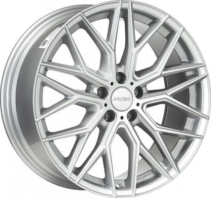 Arceo Wheels Valencia white silver Alufelge 8.5x19 Zoll ET38 LK 5x112 ML73.1