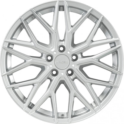 Arceo Wheels Valencia white silver Alufelge 8.5x19 Zoll ET38 LK 5x112 ML73.1 – Bild 2