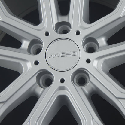 Arceo Wheels Valencia White Silver Alufelge 9.5x19 Zoll ET45 LK 5x112 ML73.1 – Bild 5