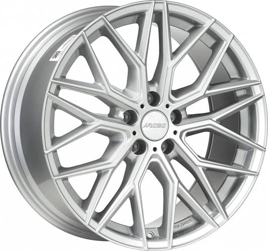 Arceo Wheels Valencia white silver Alufelge 9.5x19 Zoll ET45 LK 5x120 ML72.6
