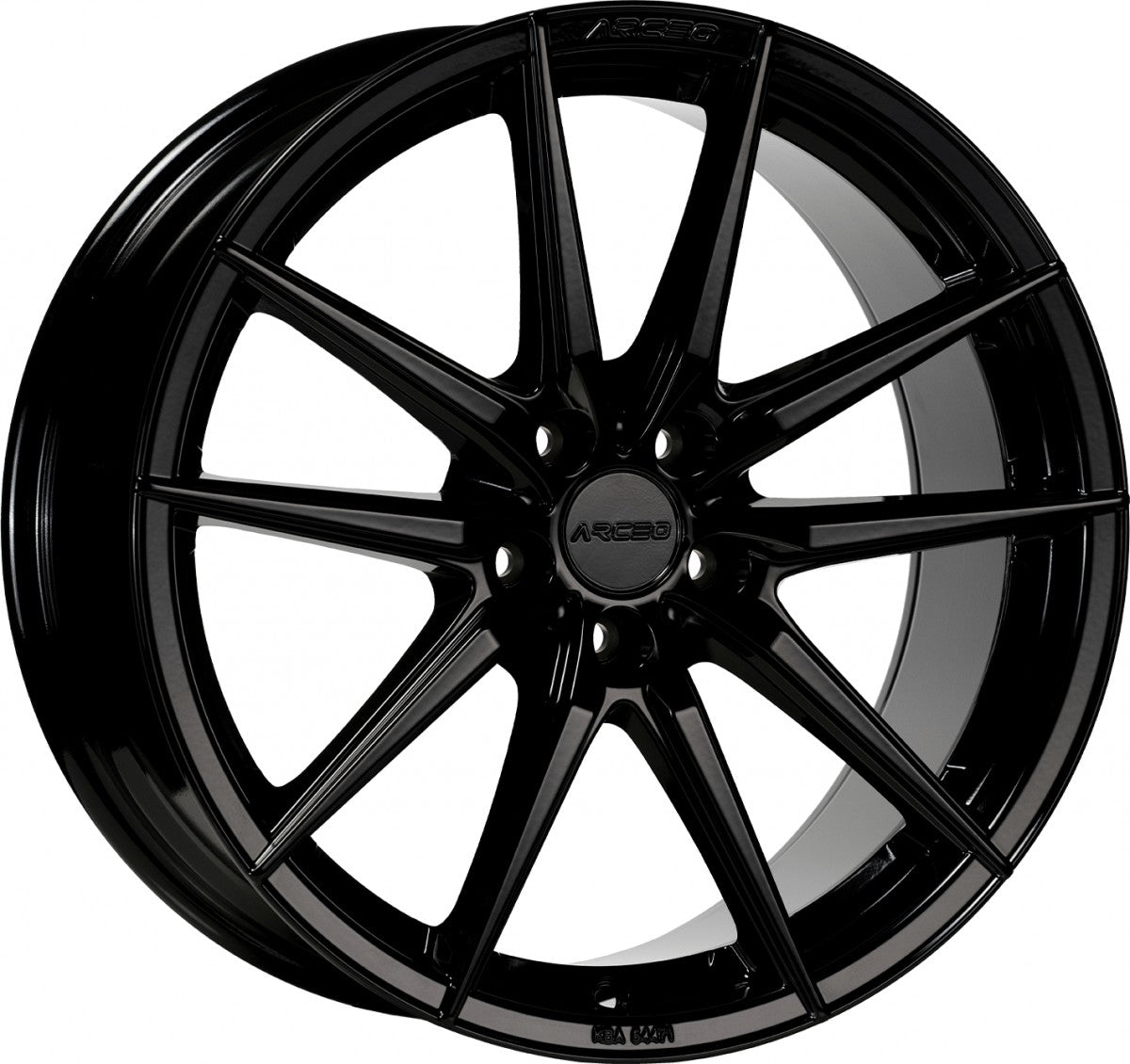 Arceo Wheels Monaco glossy black 8.5x19 ET30 - LK5/112 ML73.1