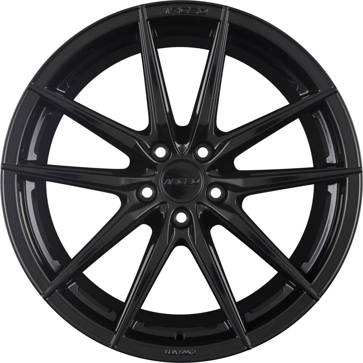 Arceo Wheels Monaco Glossy Black Alufelge 9.5x19 Zoll ET37 LK 5x112 ML73.1