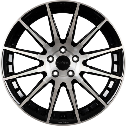 Arceo Wheels ASW-03 Black Diamond Alufelge 8x19 Zoll ET40 LK 5x108 ML73.1