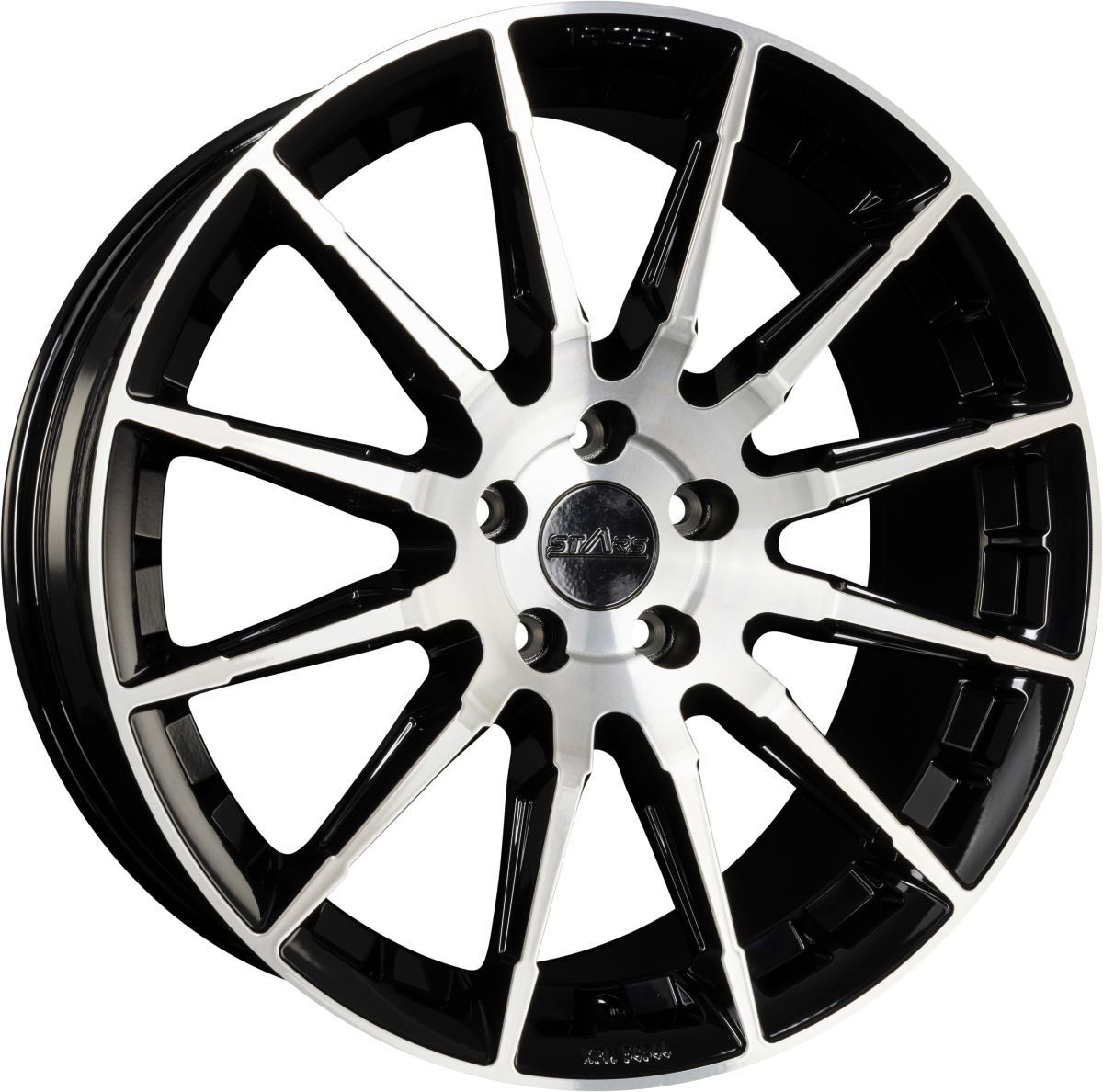 Arceo Wheels ASW-03 Black Diamond Alufelge 8x19 Zoll ET40 LK 5x108 ML73.1 – Bild 2