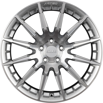 Arceo Wheels ASW-03 Silver Diamond Alufelge 8x19 Zoll ET30 LK 5x112 ML73.1