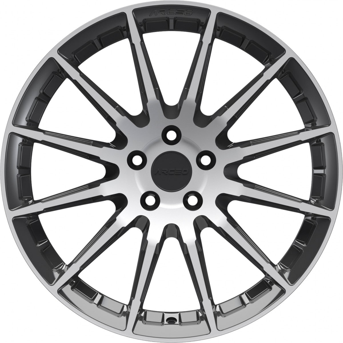 Arceo Wheels ASW03 titan diamond Alufelge 8x19 Zoll ET30 LK 5x112 ML73.1 – Bild 2