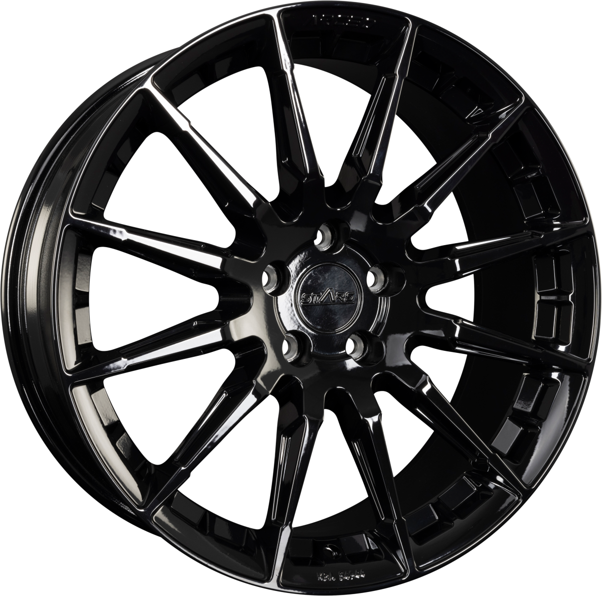 Arceo Wheels ASW-03 Glossy Black Alufelge 8x19 Zoll ET40 LK 5x112 ML73.1 – Bild 2