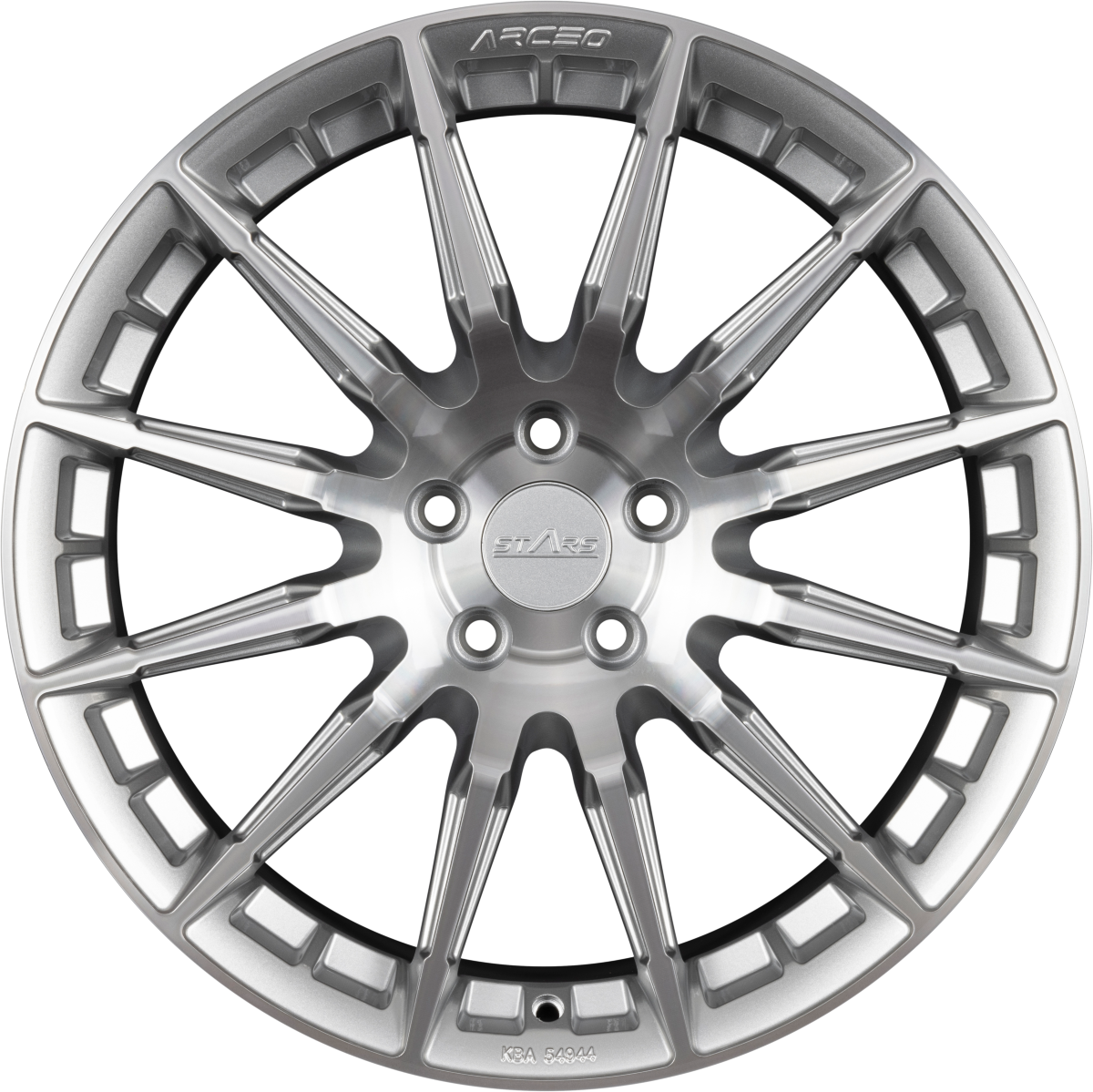 Arceo Wheels ASW-03 Silver Diamond Alufelge 9x19 Zoll ET42 LK 5x112 ML73.1