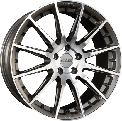 Arceo Wheels ASW-03 Titanium Diamond Alufelge 9x19 Zoll ET42 LK 5x112 ML73.1 – Bild 2
