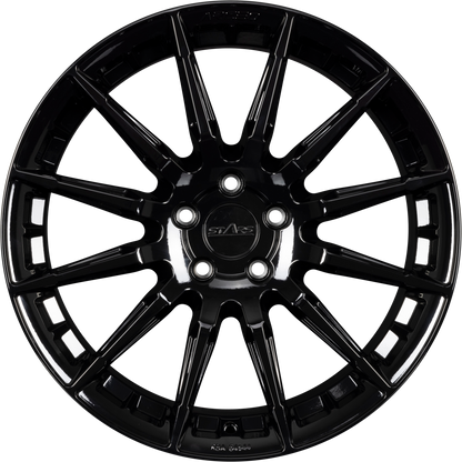 Arceo Wheels ASW-03 Glossy Black Alufelge 8x19 Zoll ET30 LK 5x112 ML73.1