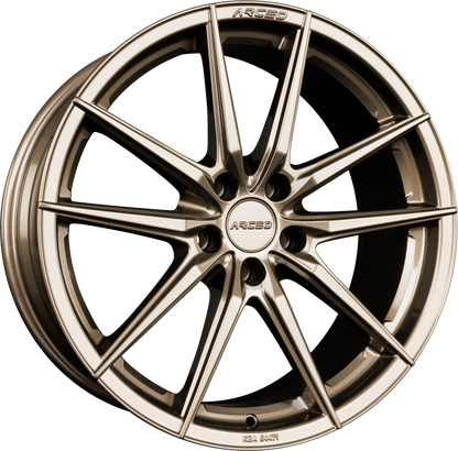 Arceo Wheels Monaco Glossy Bronze Alufelge 9.5x19 Zoll ET45 LK 5x120 ML72.6 – Bild 2
