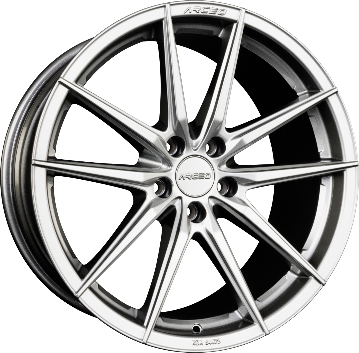 Arceo Wheels Monaco Hyper Black Alufelge 8.5x19 Zoll ET38 LK 5x120 ML72.6 – Bild 2