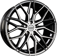 Arceo Wheels Valencia Black Diamond Alufelge 9.5x19 Zoll ET45 LK 5x120 ML72.6