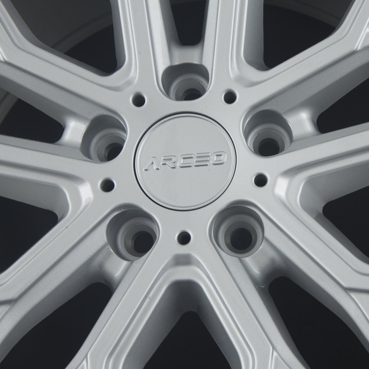 Arceo Wheels Valencia White Silver Alufelge 9.5x19 Zoll ET45 LK 5x120 ML72.6 – Bild 5